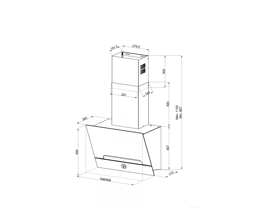 Вытяжка Kuppersberg F 690