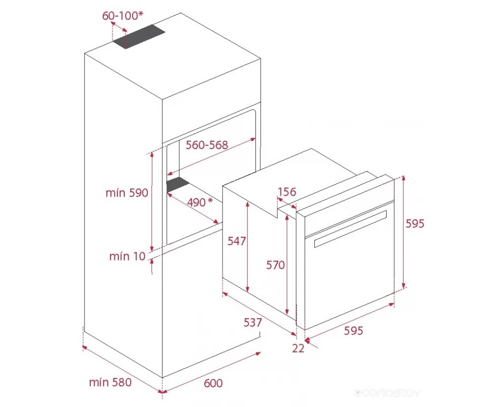 Духовой шкаф Kuppersberg FPH 611 B