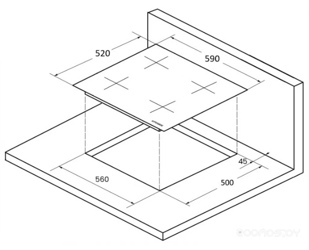 Поверхность индукционная Kuppersberg ICS 614
